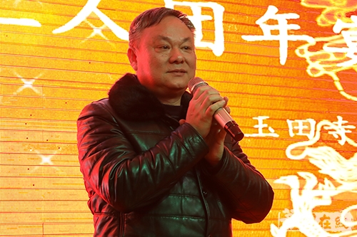 石首-湖北石首玉田寺举办2018环卫工人爱心团年宴