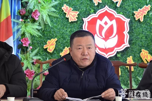 佛教-北普陀寺举行《辽西古刹塔窟》发行仪式暨锦州市佛教协会2017年度工作总结大会