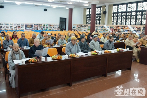 佛教-韶关市佛协召开2018年迎春座谈会暨学习贯彻新修订《条例》会议