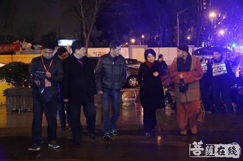 宁国-上海市民宗委主任一行赴宁国禅寺视察指导
