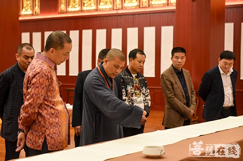 潮商-弘扬传统文化 潮商赴珠海普陀寺过别样新春