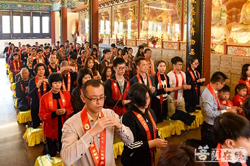 潮商-弘扬传统文化 潮商赴珠海普陀寺过别样新春