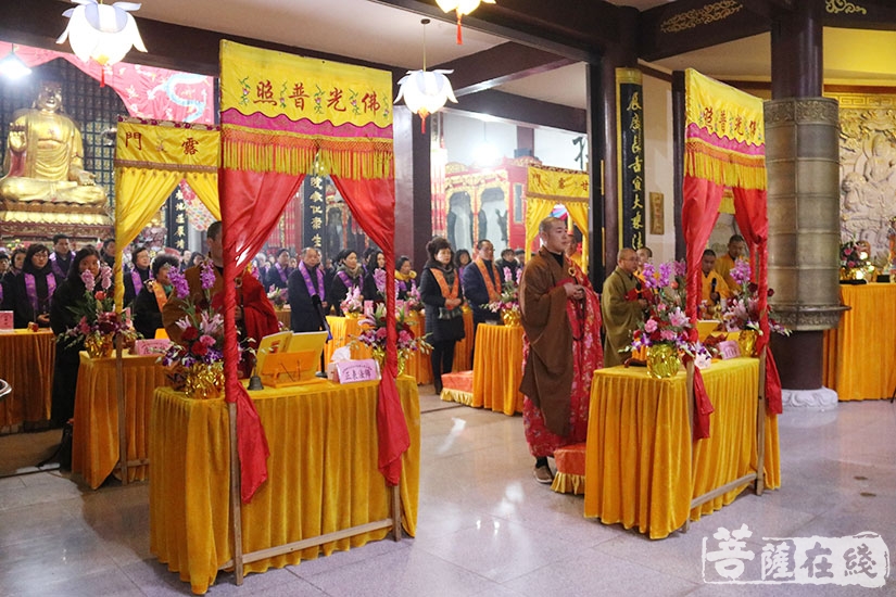 【高清圖集】上海松隱禪寺舉行戊戌年新春供佛齋天祈福大法會