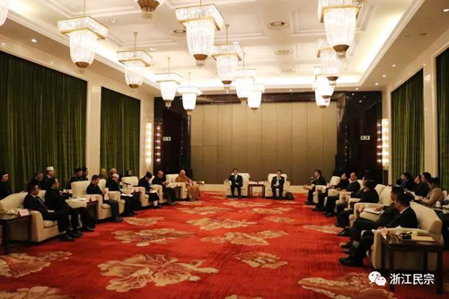 宗教事务条例-浙江省宗教界人士新春座谈会在杭州召开