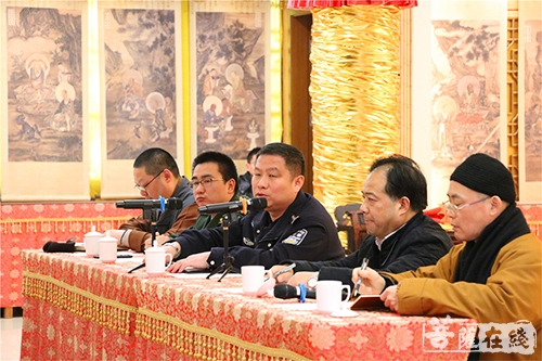 春节-上海龙华古寺召开2018春节开放工作动员大会