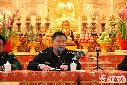 春节-上海龙华古寺召开2018春节开放工作动员大会