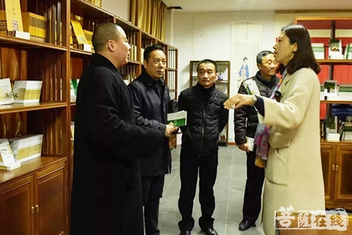 崇福-崇川区政协俞汉林主席一行赴崇福禅寺视察