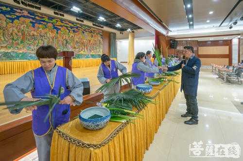 文化-身依七塔 手植善因——七塔禅寺举办首届佛前供花培训