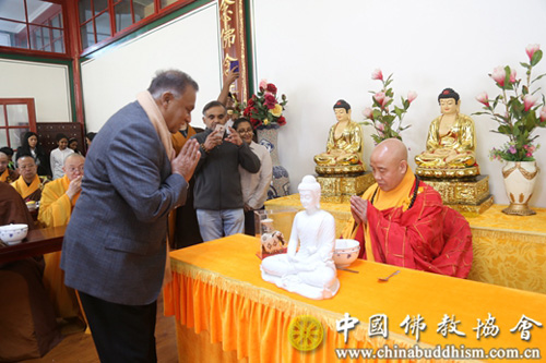 广济寺-斯里兰卡驻华大使一行赴北京广济寺供斋