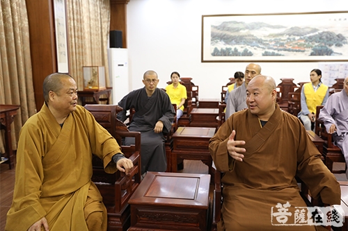 佛教-广西佛教协会副会长湛空法师一行访问广东尼众佛学院与元山寺
