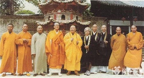 佛教-广州光孝寺新成长老百年寿诞 四众弟子前去拜贺