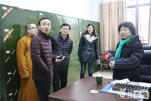 佛教-江苏启东市编办、民宗局领导参访海安广福禅寺
