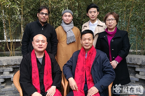 玄奘-普陀山佛学院研究生出席玄奘文化促进会成立大会