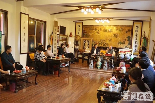 佛教-广西自治区政协副秘书长刘迎春一行赴龙华古寺调研