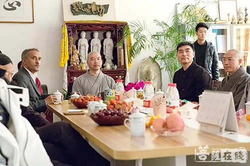 佛教-中华文化发展委员会党组书记李诗洋一行赴大悲古寺参访