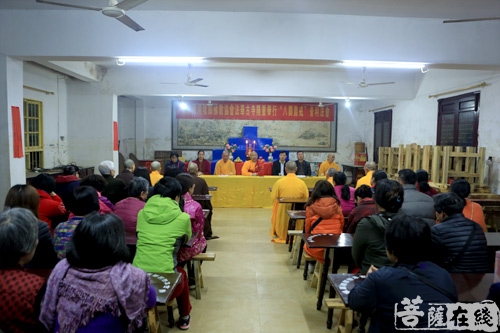 佛教-释迦牟尼佛出家日 早国法师率众学习新修订的《宗教事务条例》