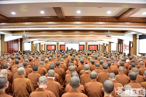 佛教-厦门市佛教协会举办“2018年全国两会”精神专题报告会