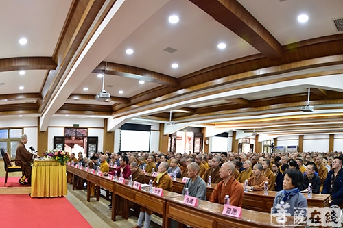 佛教-厦门市佛教协会举办“2018年全国两会”精神专题报告会