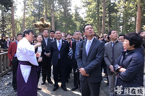 文化-中国福建黄檗文化交流团访问德川纪念财团