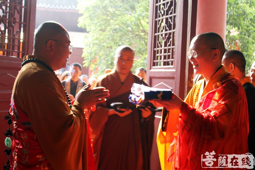 【高清图集】千年道场嵩云山大兴禅寺登宁法师荣膺方丈