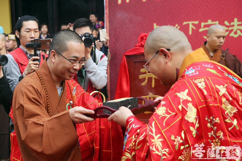 【高清图集】千年道场嵩云山大兴禅寺登宁法师荣膺方丈