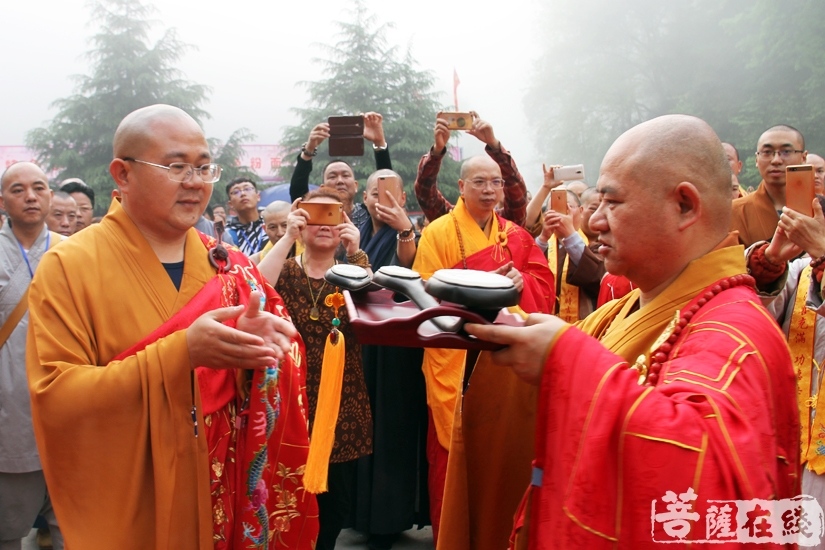 【高清图集】千年道场嵩云山大兴禅寺登宁法师荣膺方丈
