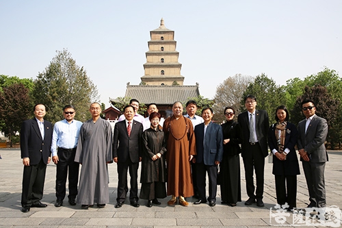 大慈恩寺-中国国民党前主席洪秀柱一行参礼大慈恩寺