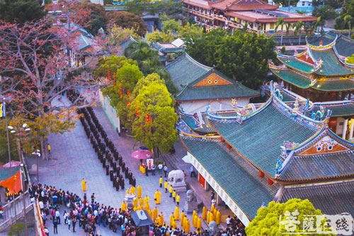 观音-南普陀寺僧俗两千人共庆观世音菩萨圣诞