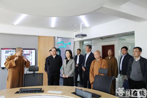 佛教-江苏省副省长陈星莺一行赴江苏佛协视察指导工作