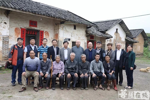 佛教-广西龙华古寺举行巨赞法师文化传承座谈会