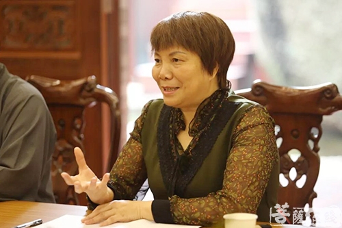 佛教-广西龙华古寺举行巨赞法师文化传承座谈会