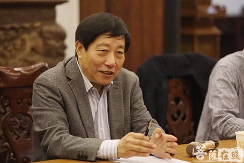 佛教-广西龙华古寺举行巨赞法师文化传承座谈会