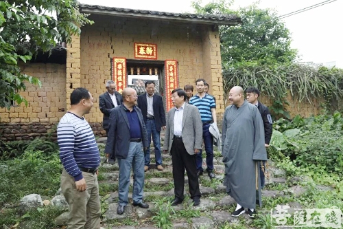 佛教-广西龙华古寺举行巨赞法师文化传承座谈会