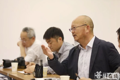 佛教-广西龙华古寺举行巨赞法师文化传承座谈会