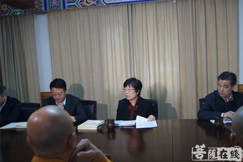 安徽省委常委-安徽省委常委刘莉一行赴安徽省佛教协会走访调研