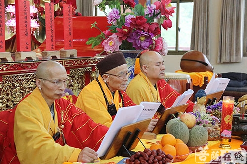 安徽褒禪寺傳授三壇大戒法會之正授菩薩戒,在家居士授菩薩戒