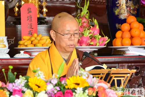 山东青州广福寺三坛大戒之迎请戒和尚