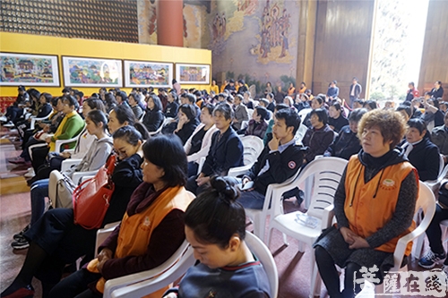 佛教-推进文化、慈善事业——上海金山区佛教协会举行金山农民画作品展
