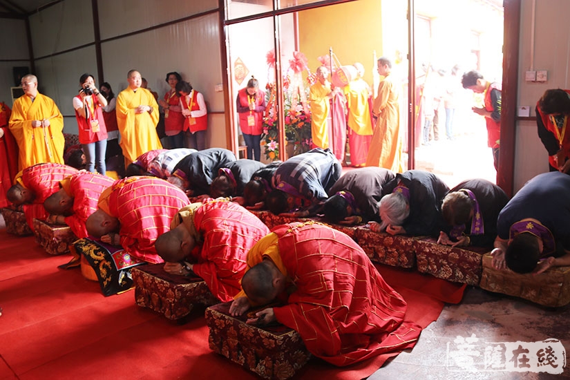 【高清图集】上海白沃净寺举行全堂佛像开光法会