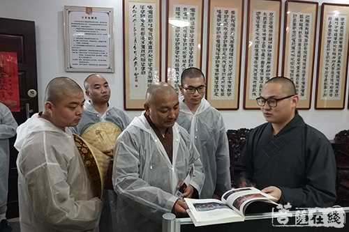 法华寺-云台禅寺住持福慧法师一行参访法华寺