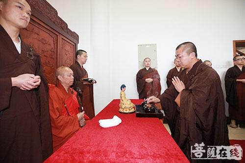 佛教-中国佛教协会副会长心澄法师应邀于宝陀讲寺作《佛教礼仪》佛学专题讲座