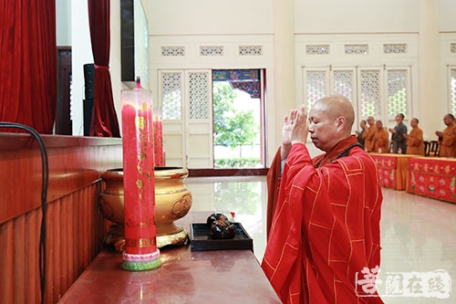 佛教-中国佛教协会副会长心澄法师应邀于宝陀讲寺作《佛教礼仪》佛学专题讲座