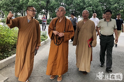 佛教-慧庆大和尚率安徽省佛协调研团赴铜陵调研寺院去商业化问题
