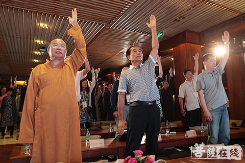 大佛寺-身心自在 广州大佛寺举行禅武医晚会