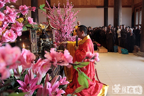 九峰山-九峰山护国西华禅寺举行药王菩萨暨灵药祖师诞辰法会