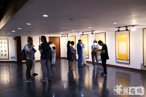 佛教-常州天宁禅寺举办“德厚行正·天清地宁”玉雕书画展