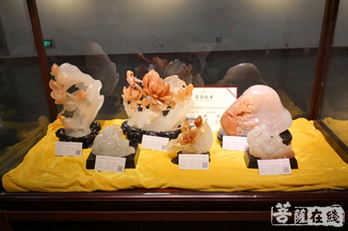 佛教-常州天宁禅寺举办“德厚行正·天清地宁”玉雕书画展