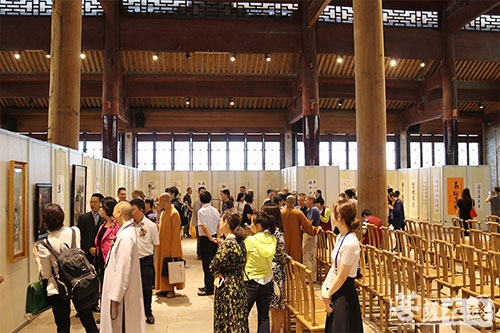 佛教-华枝春满 ——中日佛教书法作品展于宁波开幕