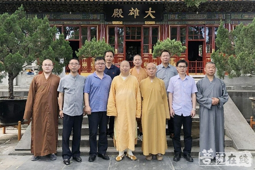 佛教-浙江省佛教协会副会长允观法师一行拜访中国佛教协会