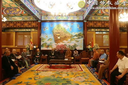 佛教-日中友好宗教者恳话会一行第16次友好访华